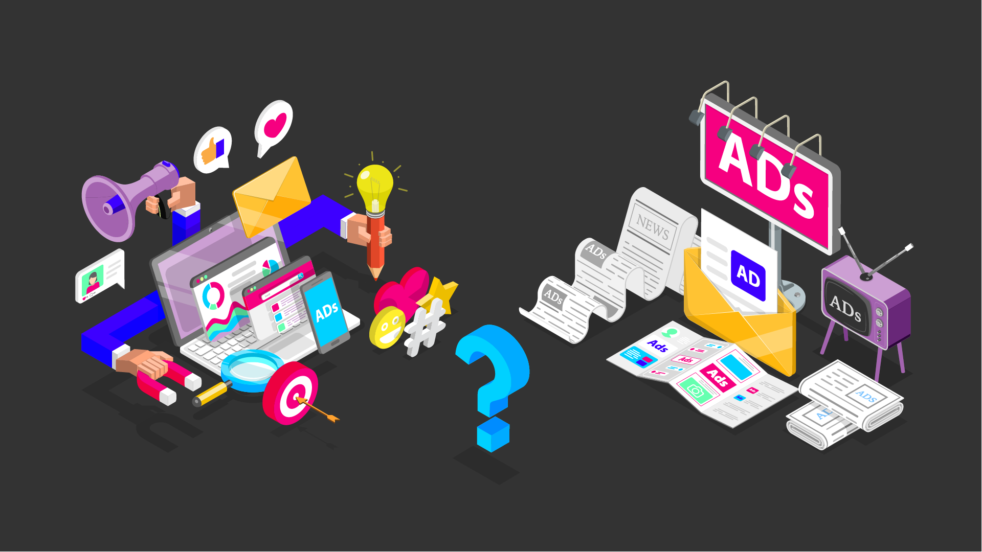 From loud ads to content marketing that speaks volumes