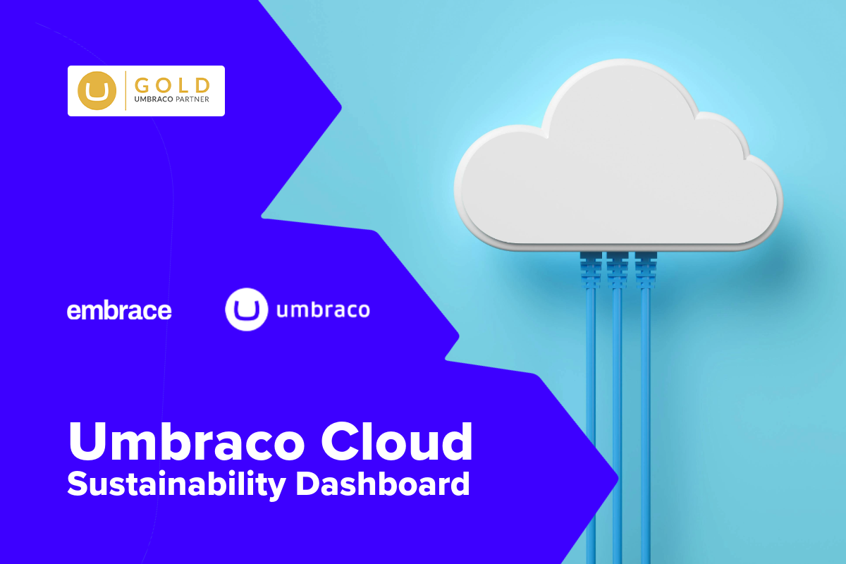 Umbraco Cloud Sustainability Dashboard: A step towards a greener web 